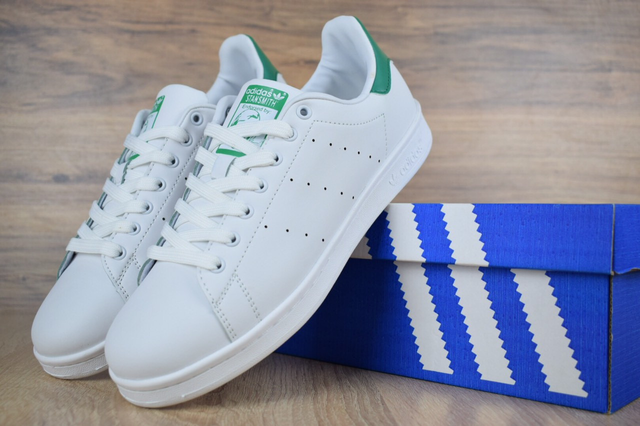 

Мужские кроссовки в стиле Adidas Stan Smith, белые 42(27 см), размеры:41,42,43,44