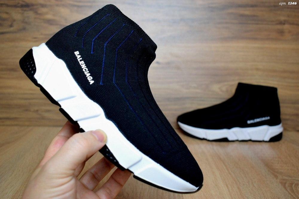 

Мужские кроссовки в стиле BALENCIAGA Speed Trainer Low, черные 44(29 см), последний размер