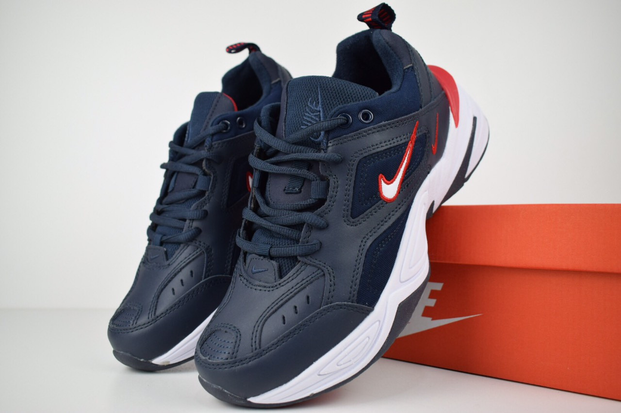 

Мужские кроссовки в стиле Nike M2K Tekno, синие 44(28 см), размеры:41,44