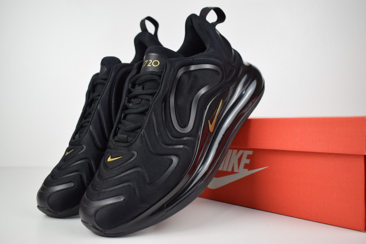 

Мужские кроссовки в стиле Nike Air Max 720, черные 42(26,5 см), последний размер