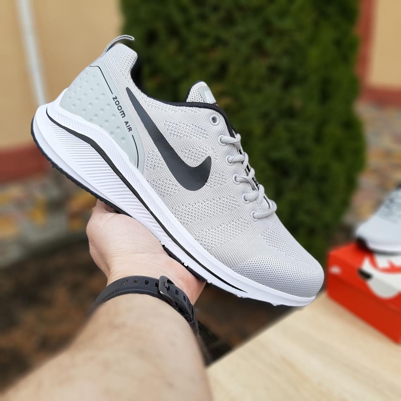 

Мужские кроссовки в стиле Nike Zoom Racer, текстиль, серые 44(28 см), размеры:41,44,46