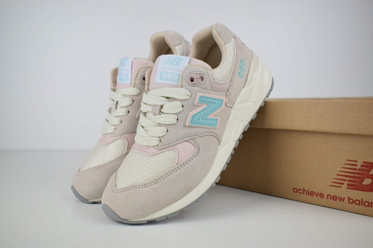 

Женские кроссовки в стиле New Balance 999, бежевые 36(23 см), размеры:36,37