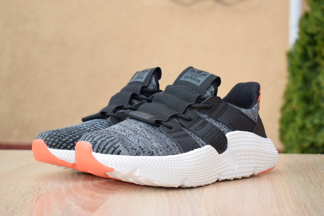 

Мужские кроссовки в стиле Adidas Prophere, текстиль, серые с белым 45(28,8 см), размеры:41,44,45,46