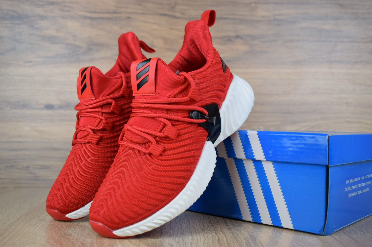 

Женские кроссовки в стиле Adidas Alphabounce Instinct, красные 36(23 см), размеры:36,39