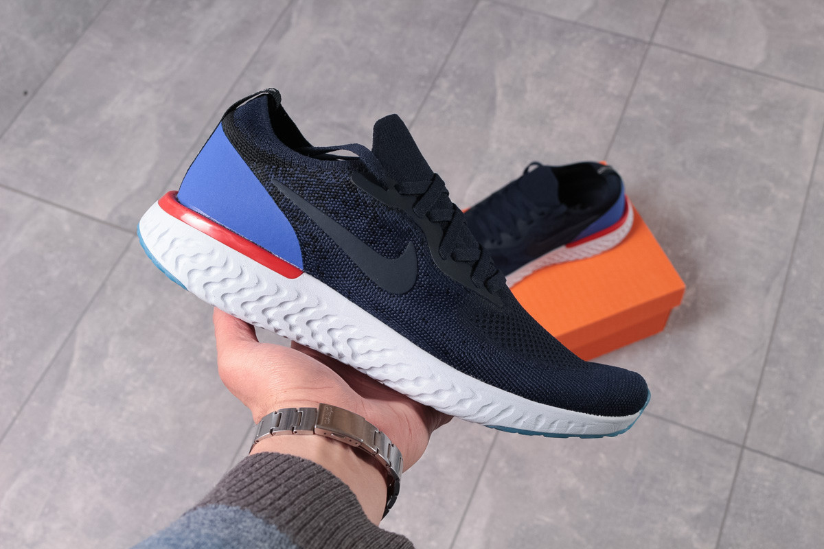 

Мужские кроссовки в стиле Nike Epic React, текстиль, cиние 44(28,8 см), размеры:41,43,44,45