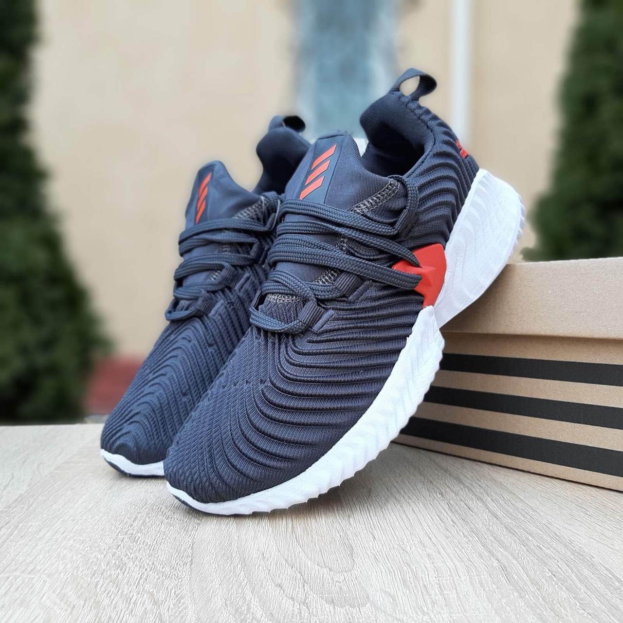 

Женские кроссовки в стиле Adidas Alphabounce Instinct, текстиль, серые с белым 36(23 см), размеры:36,37,40,41