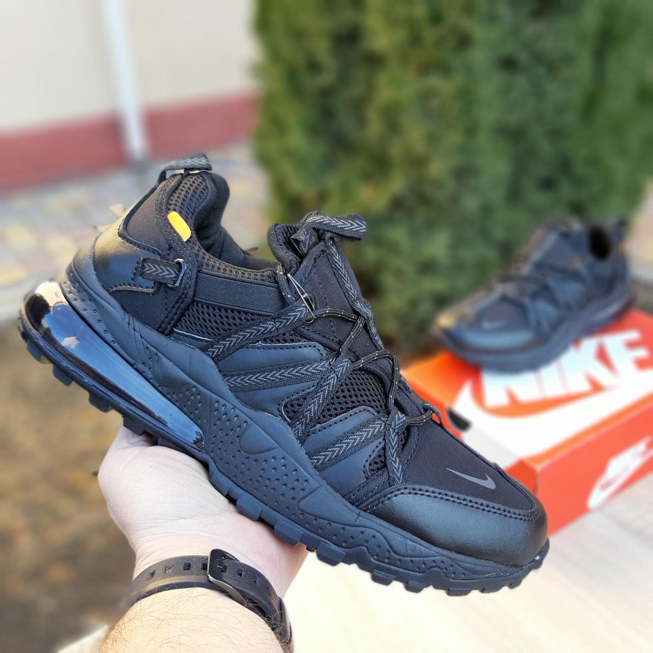 

Мужские кроссовки в стиле Nike Air Max 270 Bowfin, ткань, кожа, черные 46, размеры:42,43,44,45,46