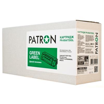 

Картридж PATRON HP LJ CE285A/CANON 725 GREEN Label (PN-85A/725GL)