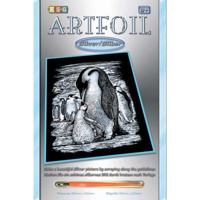 

Набор для творчества Sequin Art ARTFOIL SILVER Penguins (SA0609)