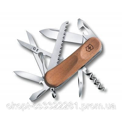 

Нож Victorinox Delemont EvoWood 17, 85мм, орех (2.3911.63