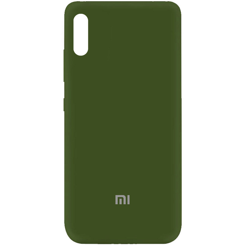 

Чехол Silicone Cover My Color Full Protective (A) для Xiaomi Redmi 9A, Зеленый / forest green