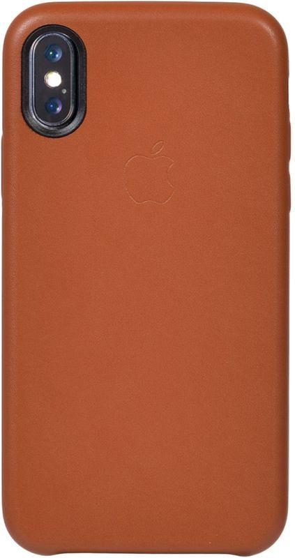 

Чехол TOTO Leather Apple iPhone X, iPhone XS Brown (F_104591)