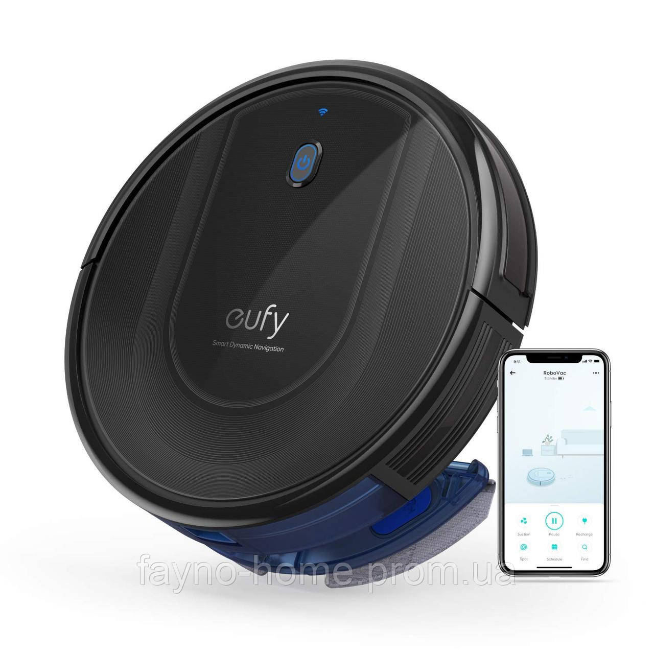 

Робот-пилосос Anker Eufy RoboVac G10 Hybrid Black (6515272)