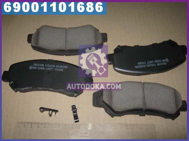 

Колодки тормозные Nissan QASHQAI (J10, JJ10) 07- J3601098