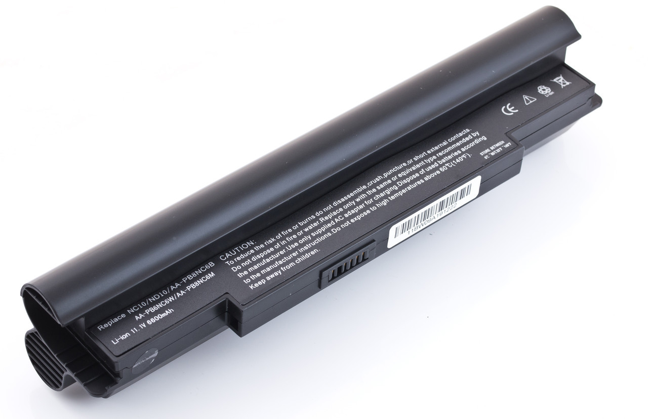 

Аккумулятор к ноутбуку Samsung PB6NC6W/PB8NC6B 11.1V 6600mAh Black