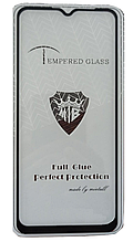 Защитное стекло FULL GLUE 9H Oppo A11x полная проклейка, черное