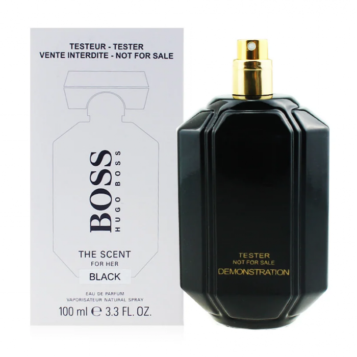 hugo boss the scent for her black
