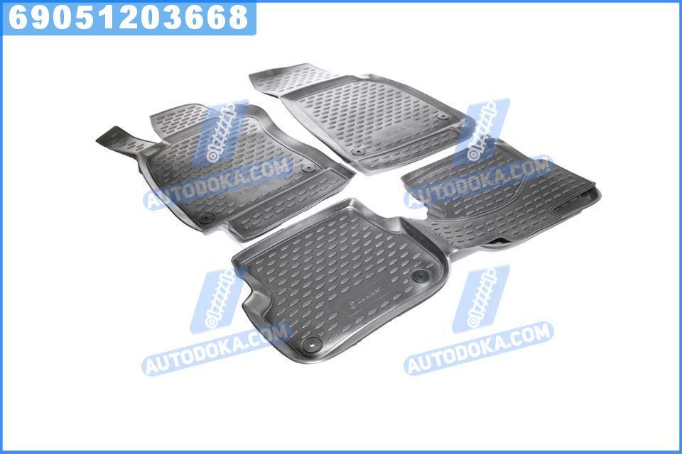 

Коврики в салон AUDI A-6 2004-2/2005, 3/2006-2011, 4 шт. (полиуретан) (пр-во NOVLINE)