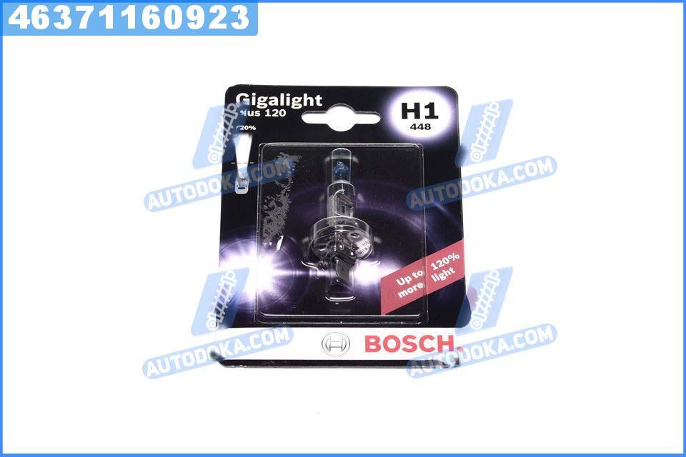

Лампа накаливания H1 12V 55W GigaLight +120 (blister 1шт) ( (пр-во Bosch)