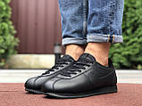 Чоловічі демісезонні кросівки Nike Cortez,чорні, фото 2
