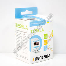 TESSLA D50t - реле напряжения, защита от перепадов, с термозащитой, фото 3