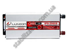 Luxeon IPS-2000S - інвертор напруги, перетворювач, синусоїда