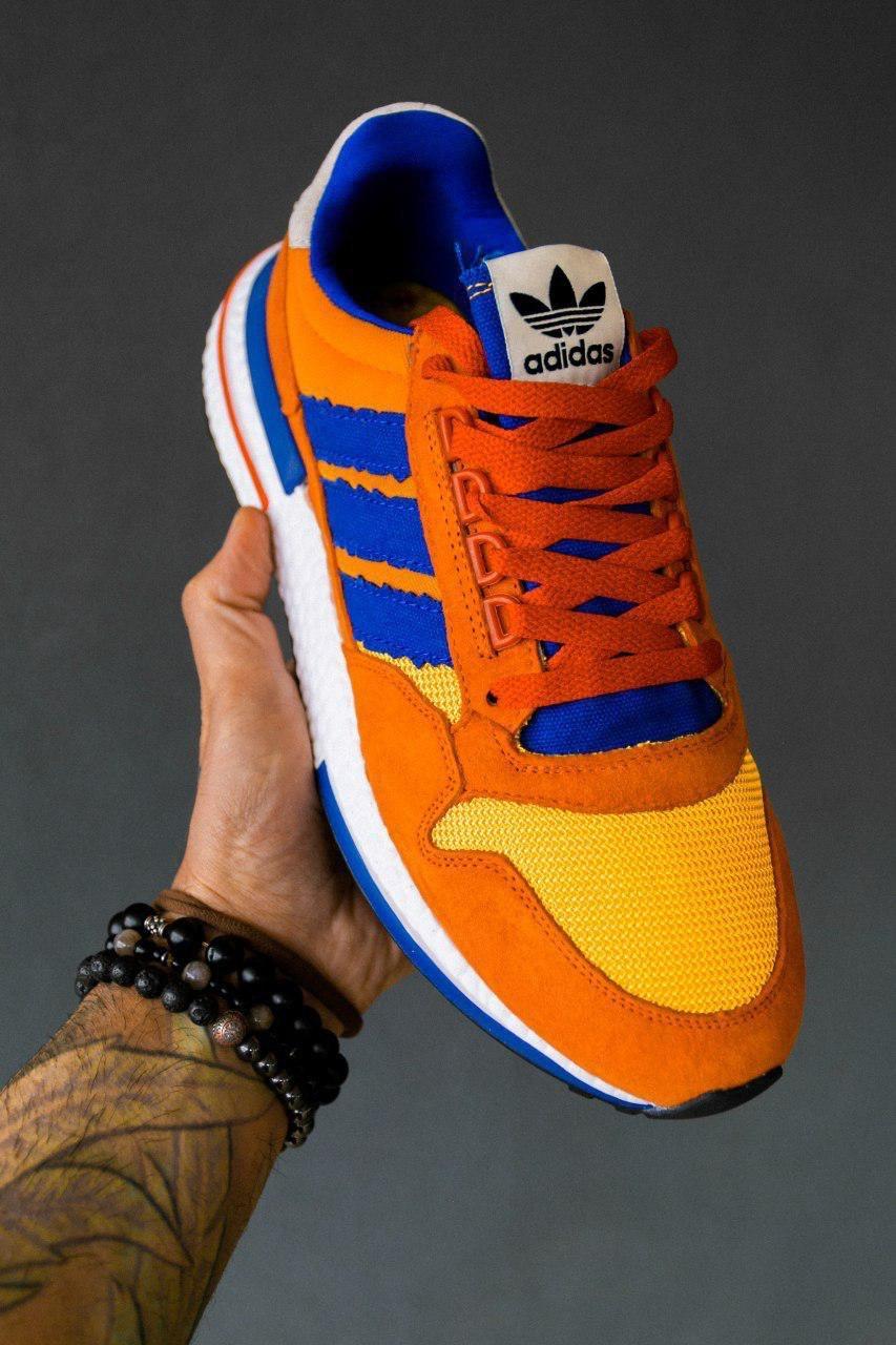 

Мужские кроссовки Adidas ZX 500 RM "Goku" / Адидас Зед Икс 500 РМ Оранжевые 43