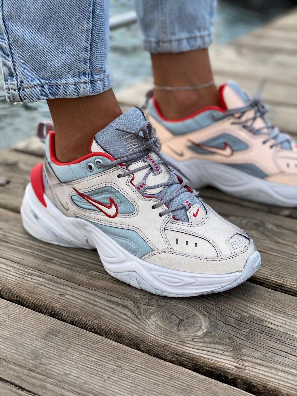 

Женские кроссовки Nike M2K Reflective / Найк М2К Рефлективные 39, Белый