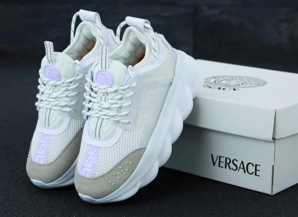 

Женские Кроссовки Versace Chain Reaction White, 40