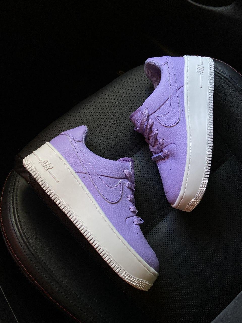 

Женские кроссовки Nike Air Force 1 Low Violet White / Найк Аир Форс 1 Лоу Лиловые Белые 37, Сиреневый