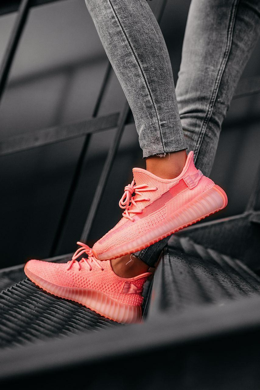 

Женские кроссовки Adidas Yeezy Boost 350 v2 Pink / Адидас Изи Буст 350 в2 Розовые 38, Розовый