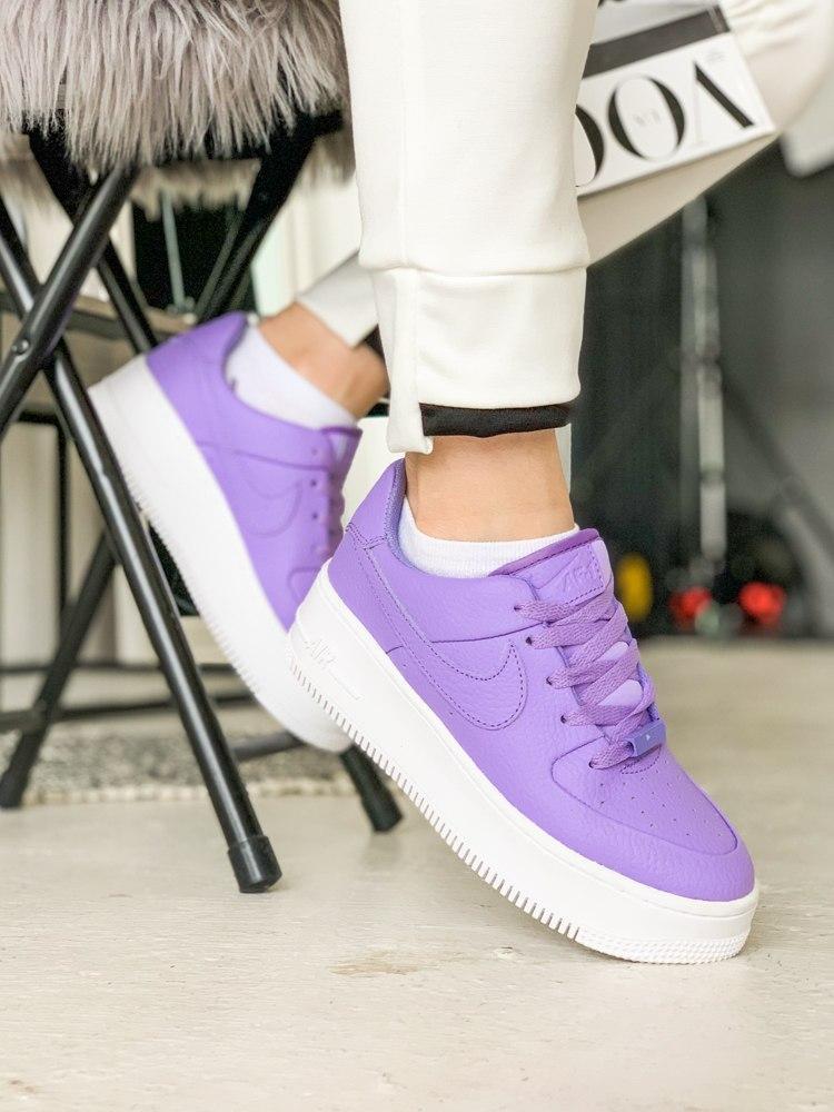 

Женские кроссовки Nike Air Force 1 Low Lilac / Найк Аир Форс 1 Лоу Сиреневые, Сиреневый