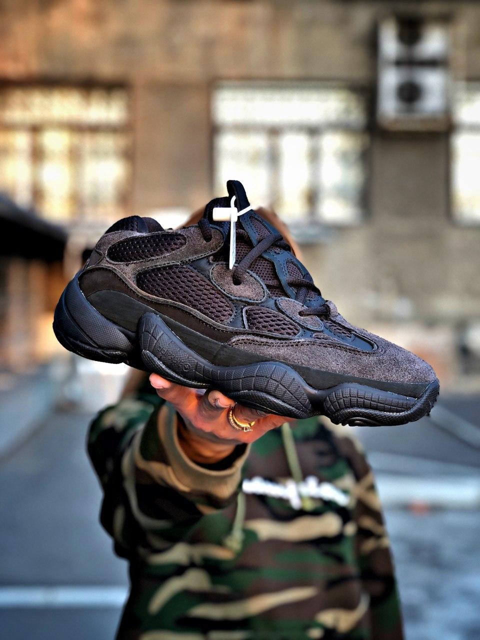 

Женские кроссовки Adidas Yeezy Boost 500 Utility Black / Адидас Изи Буст 500 Утилити Блэк 39, Черный