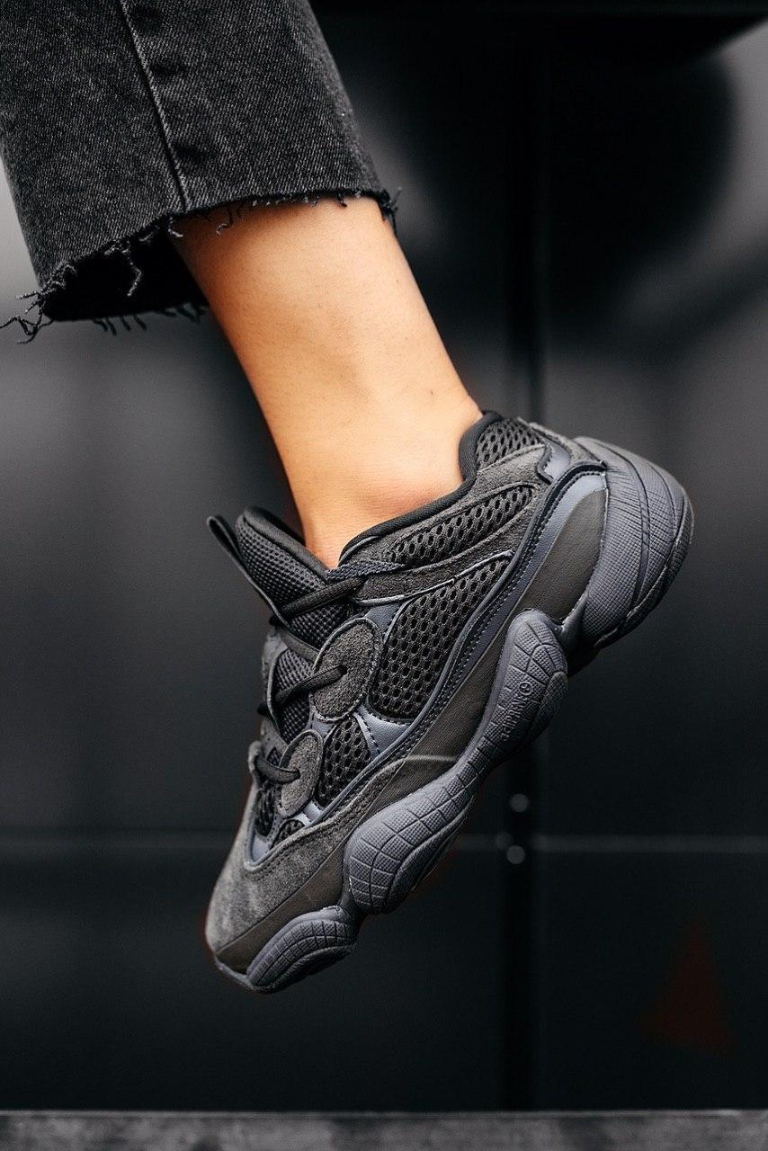 

Женские кроссовки Adidas Yeezy Boost 500 «Utility Black” / Адидас Изи 500 Черные 39, Черный