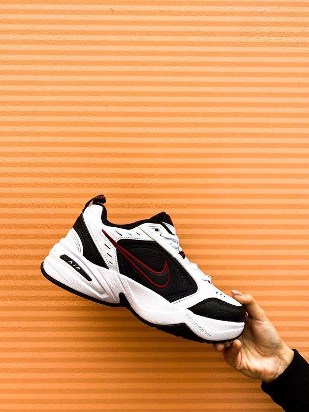 

Женские Кроссовки Nike Air Monarch "Black/White" / Найк Аир Монарх Черные Белые 37, Черный