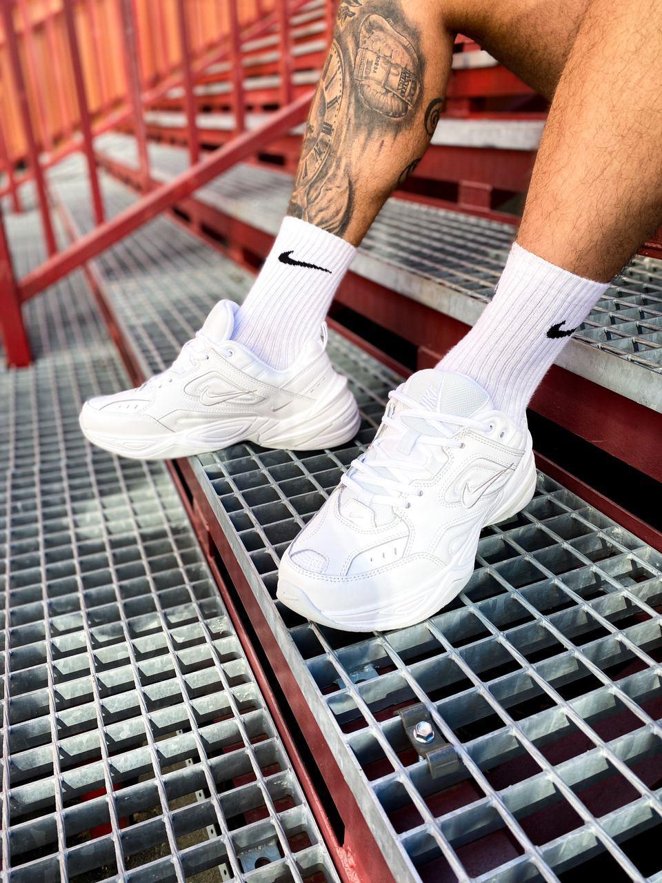 

Мужские кроссовки Nike M2K Tekno "White" / Найк М2К Текно Белые 44, Белый