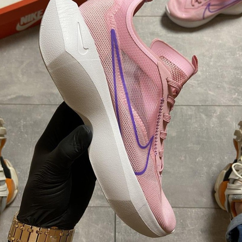 Кросівки жіночі Nike Vista Pink рожеві на білій підошві ((на стилі))