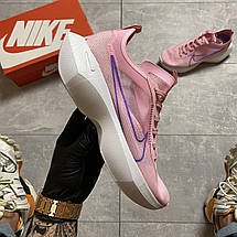 Кросівки жіночі Nike Vista Pink рожеві на білій підошві ((на стилі)), фото 2