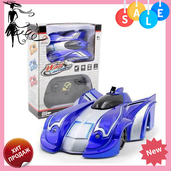 

Антигравитационная машинка Wall Climber CAR P802 (синяя)! Топ продаж