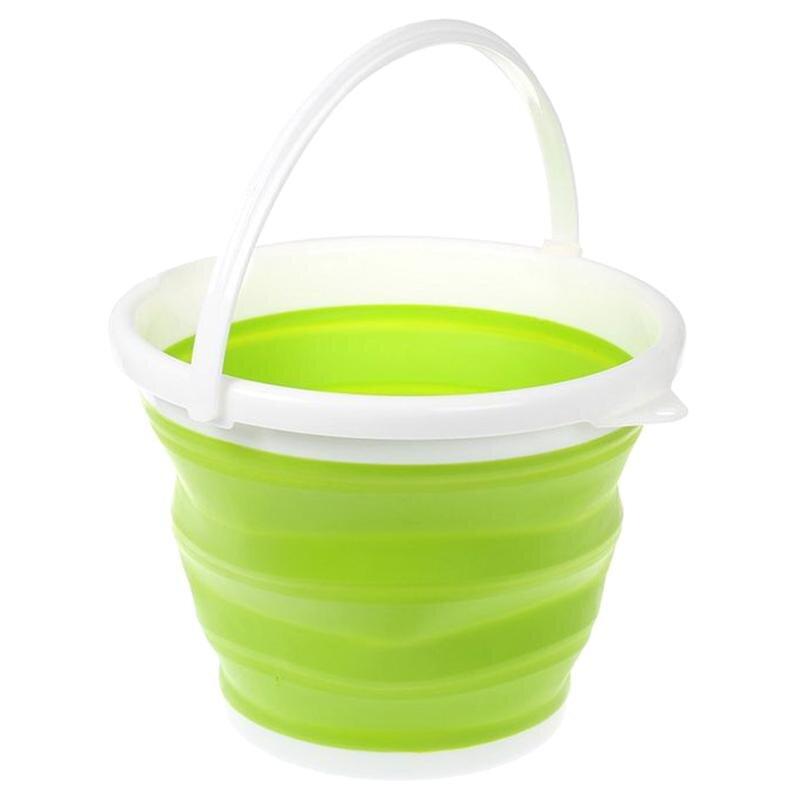 

Складное ведро Silicon Bucket 10л. Зеленое, скидочки, Зелёный