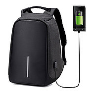 

Рюкзак с разъемом usb для зарядки travel bag 9009