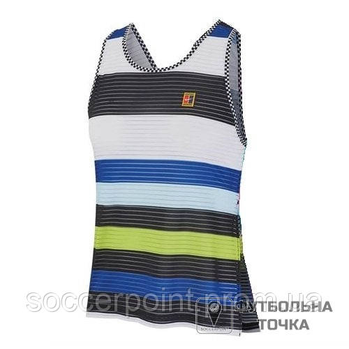 

Майка женская Nike Court Dri-FIT Women's Printed Tennis Tank AJ8675-100 (AJ8675-100). Теннисные футболки