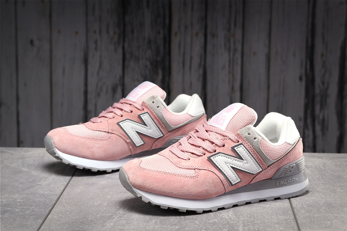 

Кроссовки женские 17883, New Balance 574, светло-розовые, < 36 37 38 39 40 41 > р. 36-22,5см.