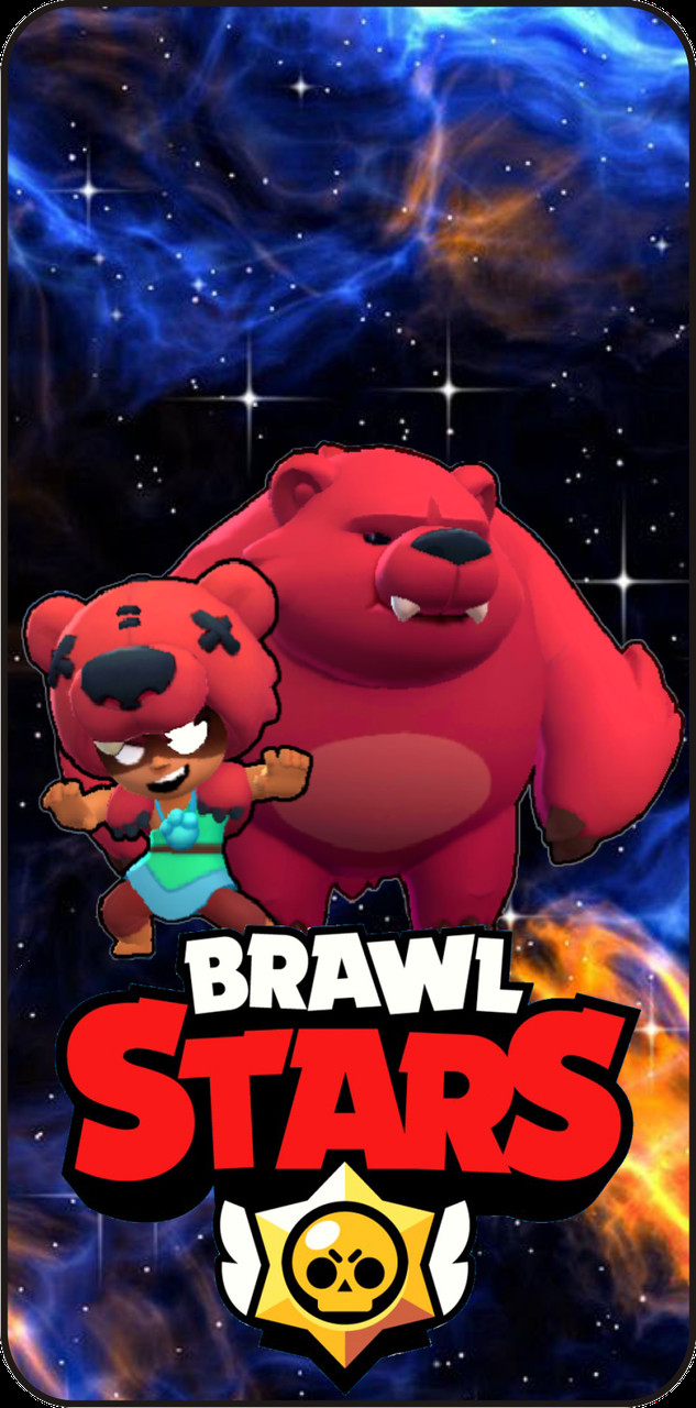 

Силиконовый бампер чехол для Lenovo с Героем Brawl Stars Нита Мишка