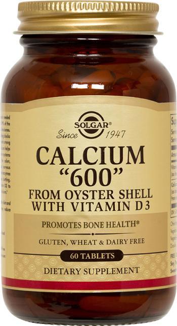 

Кальций с витамином D3 из раковин устриц (Calcium 600 from oyster shell with vitamin D3) 600 мг/300 МЕ 60 таблеток