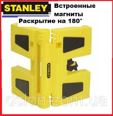 Уровень для установки стоек, магнитный STANLEY 0-47-720 "POST LEVEL", для  установки стоек, магнитный, пластиковый, 3 капсулы. - купить по лучшей цене  в Харькове от компании "Слон - строительные материалы в наличии" -  1078409044