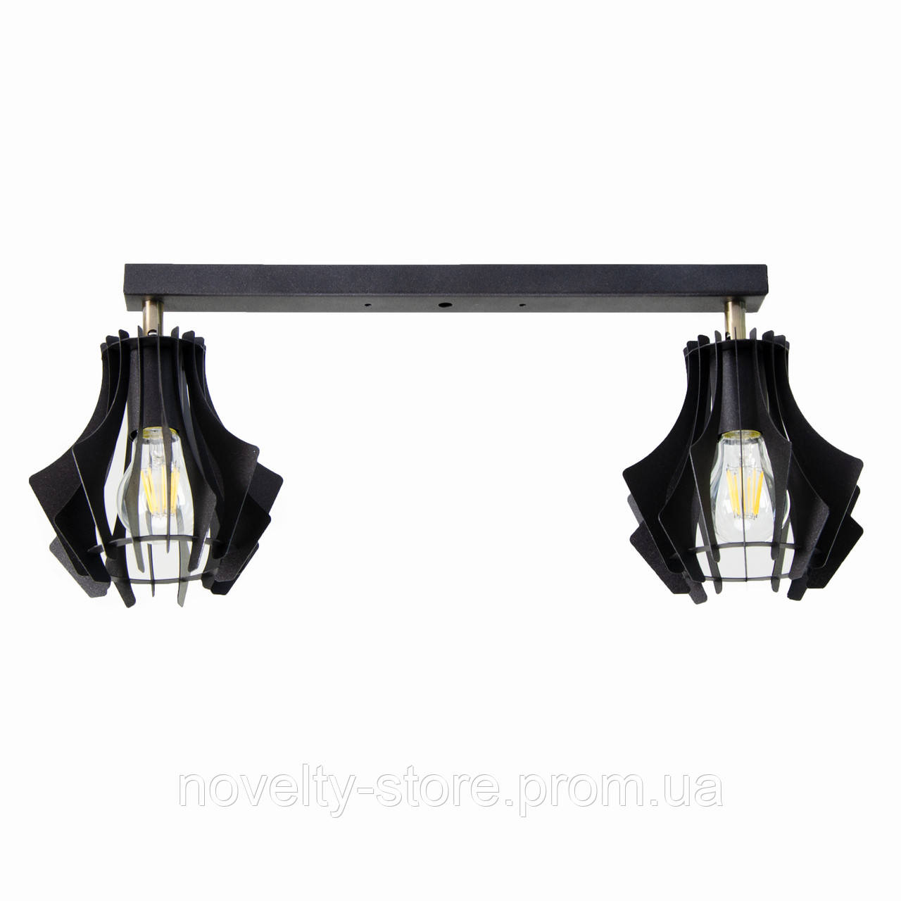 

Люстра стельова Atma Light серії Art Brabb L175-350-2 BlackPearl