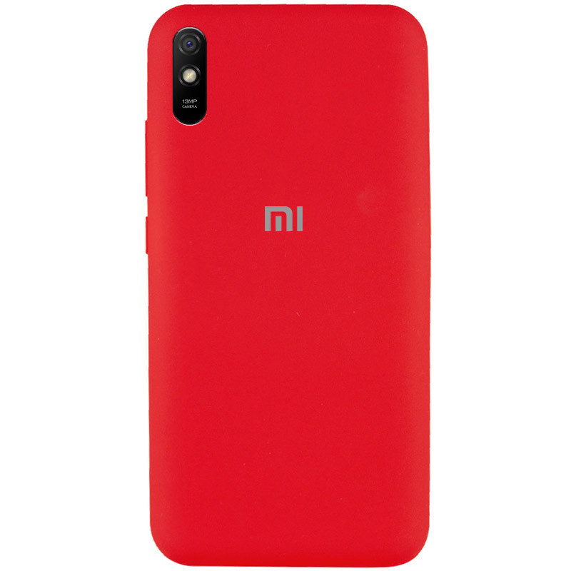 

Чехол Silicone Cover Full Protective (AA) для Xiaomi Redmi 9A, Красный / red