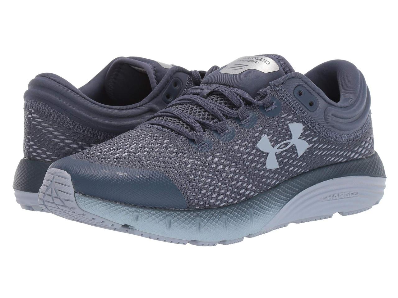 

Кроссовки/Кеды (Оригинал) Under Armour Charged Bandit 5 Downpour Gray/Black/Blue Heights