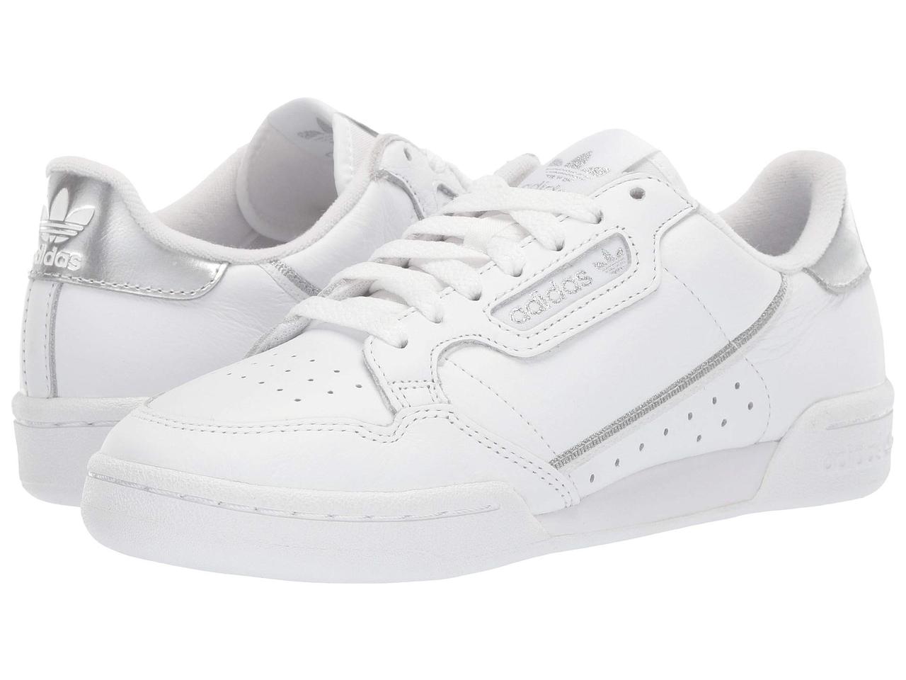 

Кроссовки/Кеды (Оригинал) adidas Originals Continental 80 Footwear White/Footwear White/Silver Metallic